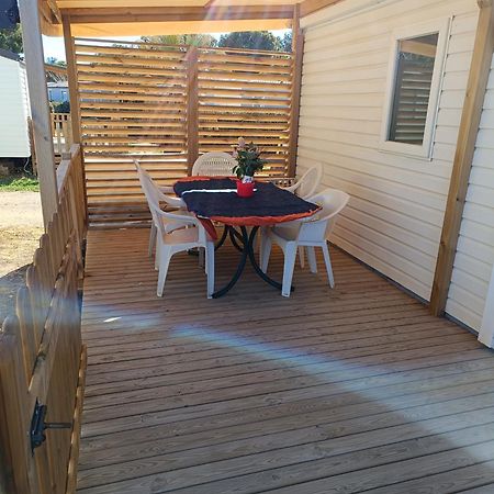 Mobil Home Lucky Climatise Camping Novela Port La Nouvelle Eksteriør bilde