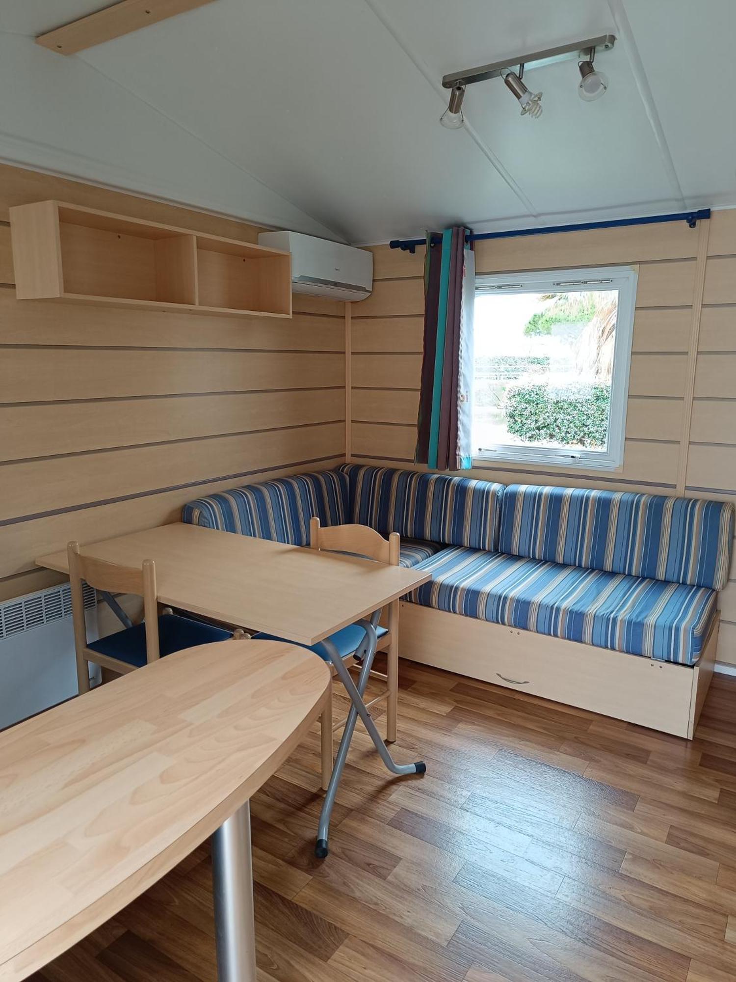 Mobil Home Lucky Climatise Camping Novela Port La Nouvelle Eksteriør bilde